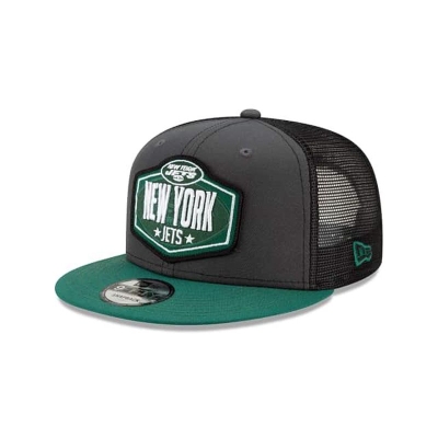 New York Jets Gorra | New Era NFL Draft 9fifty Snapback Cap Mexico - Grises